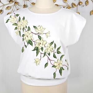 Vintage Blair Floral Top Size Medium